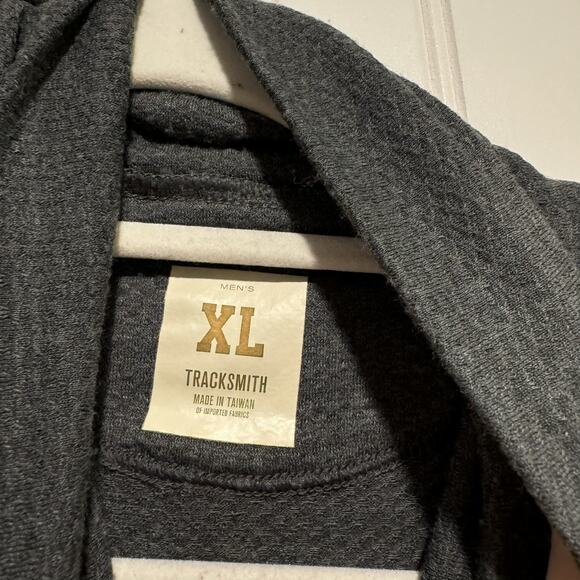 Tracksmith NDO Windblock Merino Wool Turtleneck Gray Mens XL - Picture 4 of 6